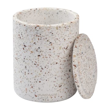 Humdakin Terrazzo vas med lock Ø13 cm - Red/Beige - Humdakin