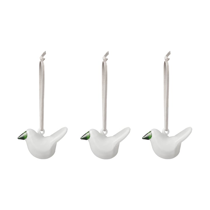 Iittala glasfågel 3-pack, Vit Iittala