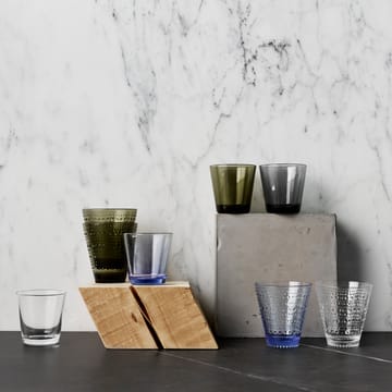 Kartio dricksglas 21 cl 2-pack - Mörkgrå - Iittala