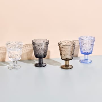 Kastehelmi dricksglas på fot 26 cl 2-pack - Klar - Iittala