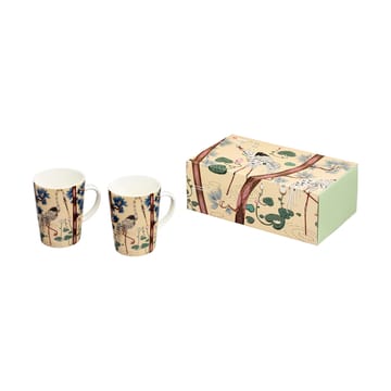 Taika mugg 40 cl 15-årsjubileum 2-pack - Linne - Iittala