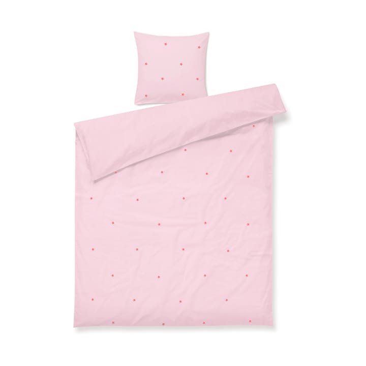 Daisy bäddset 150x210 cm - Pink-röd - Juna