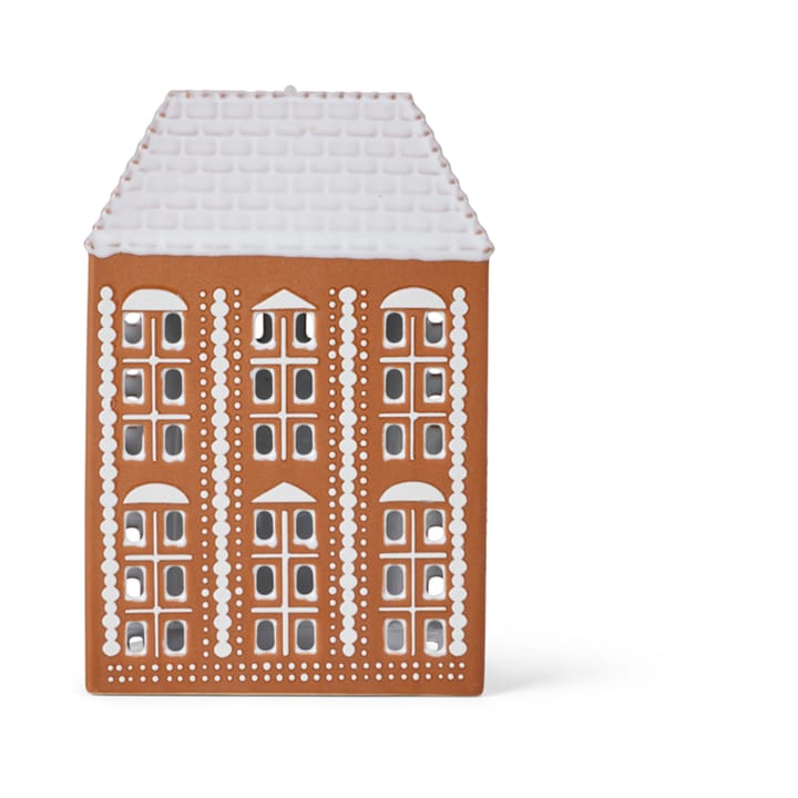 Gingerbread Ljuslykta stor 17 cm - Brun - Kähler