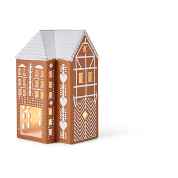 Gingerbread Ljuslykta stor 17 cm - Brun - Kähler