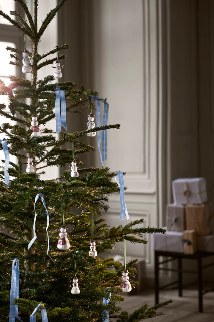 Hammershøi Christmas snögubbe hängande - Vit - Kähler