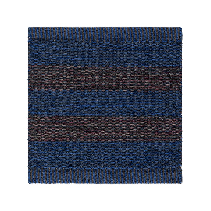 Narrow Stripe Icon gångmatta - Indigo dream 240x85 cm - Kasthall