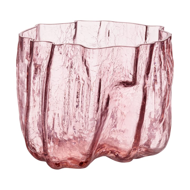 Crackle vas 17,5 cm - Rosa - Kosta Boda