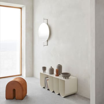 Rotating spegel - beige, full size - Kristina Dam Studio