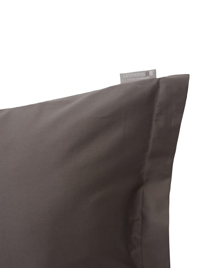 Hotel Cotton Sateen örngott 50x90 cm, Charcoal grey Lexington