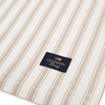 Icons Herringbone Striped löpare 50x150 cm - Beige-white - Lexington