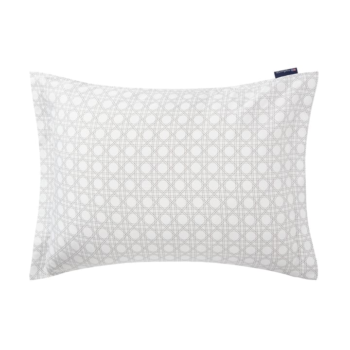 Rattan Printed örngott 50x60 cm - White - Lexington