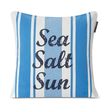 Striped Sea Salt Sun kuddfodral 50x50 cm - Blå-vit - Lexington