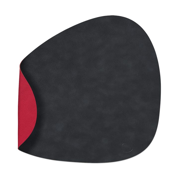 Cloud bordstablett vändbar curve L 1 st - Black-red - LIND DNA