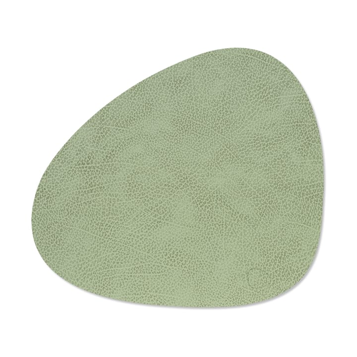 Hippo bordstablett curve M, Olive green LIND DNA