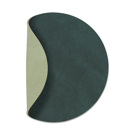 Nupo glasunderlägg circle vändbar 1 st - Dark green-olive green - LIND DNA