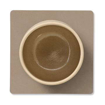 Nupo glasunderlägg square - Clay brown - LIND DNA