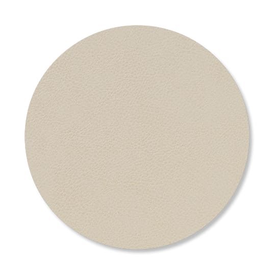 Serene glasunderlägg circle Ø10 cm - Cream - LIND DNA