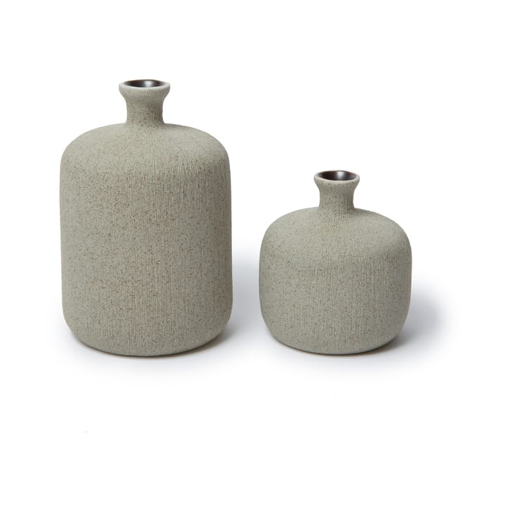 Bottle vas, Sand grey, medium Lindform