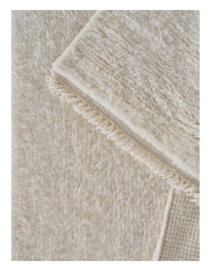 Soft Savannah ullmatta - White, 170x240 cm - Linie Design