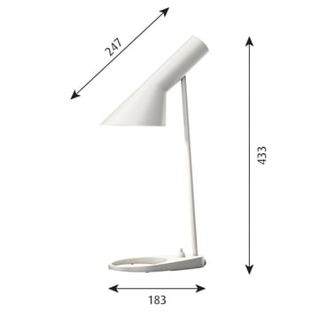 AJ MINI bordslampa - Vit - Louis Poulsen