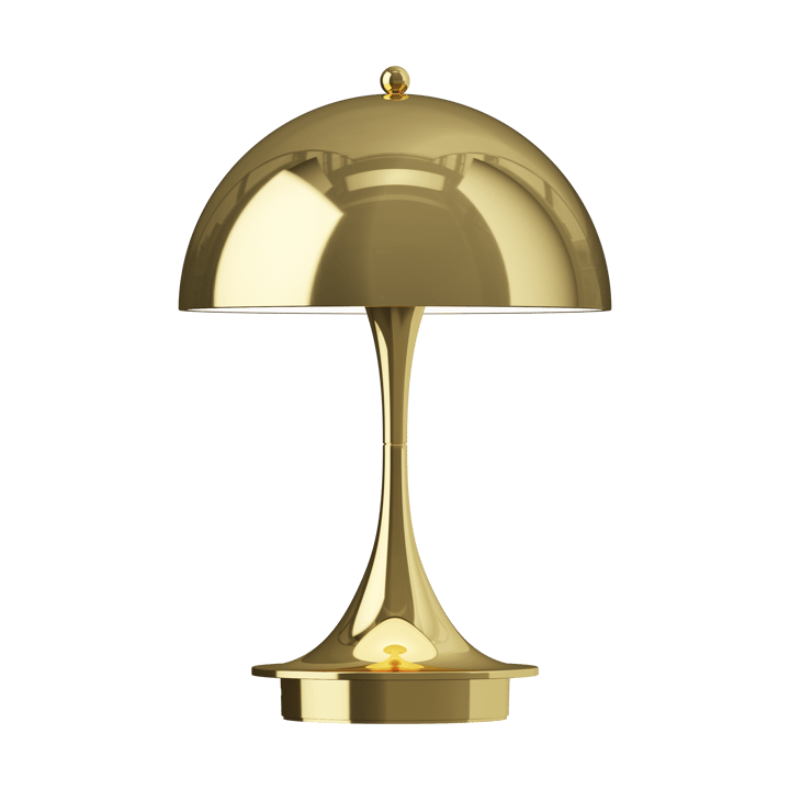 Panthella 160 Portable v3 bordslampa - Brass metallised - Louis Poulsen