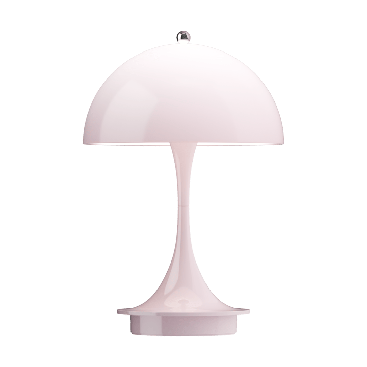 Panthella 160 Portable v3 bordslampa - Opal pale rose - Louis Poulsen