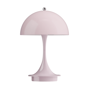 Panthella 160 Portable v3 bordslampa - Opal pale rose - Louis Poulsen