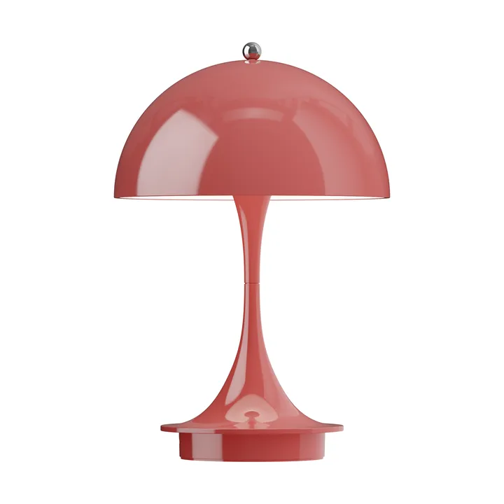 Panthella 160 Portable v3 bordslampa - Opaque coral - Louis Poulsen