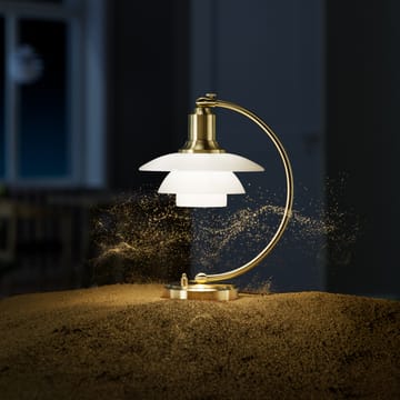 PH 2/2 Luna bordslampa limited edition - Mässing/blankt opalglas - Louis Poulsen