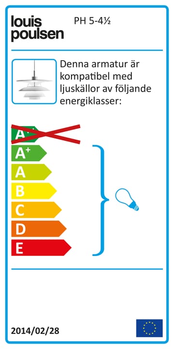 PH 5-4½ pendel - Vit - Louis Poulsen
