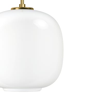 VL45 Radiohuspendel Ø25 cm - Brass-white opal glass - Louis Poulsen