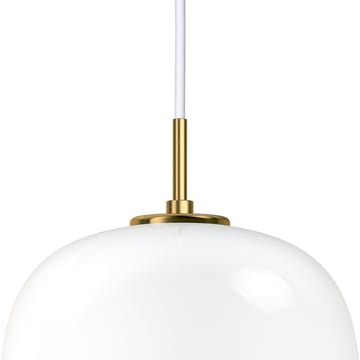 VL45 Radiohuspendel Ø25 cm - Brass-white opal glass - Louis Poulsen