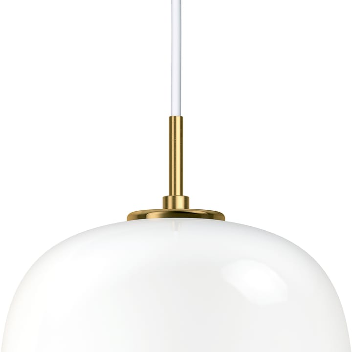 VL45 Radiohuspendel Ø25 cm, Brass-white opal glass Louis Poulsen