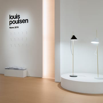 Yuh golvlampa - Svart-mässing - Louis Poulsen