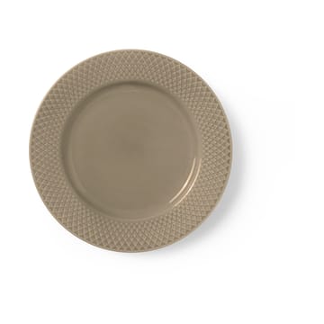 Rhombe Earth lunchtallrik Ø23 cm - Clay - Lyngby Porcelæn