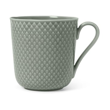 Rhombe Earth mugg 39 cl - Moss - Lyngby Porcelæn