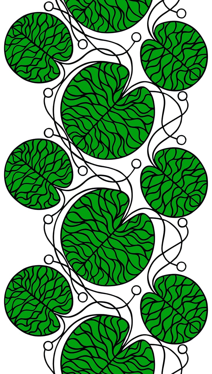 Köp Bottna grönt tyg från Marimekko 