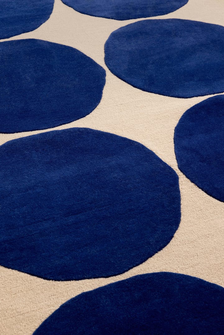 Isot Kivet ullmatta, Blue, 140x200 cm Marimekko