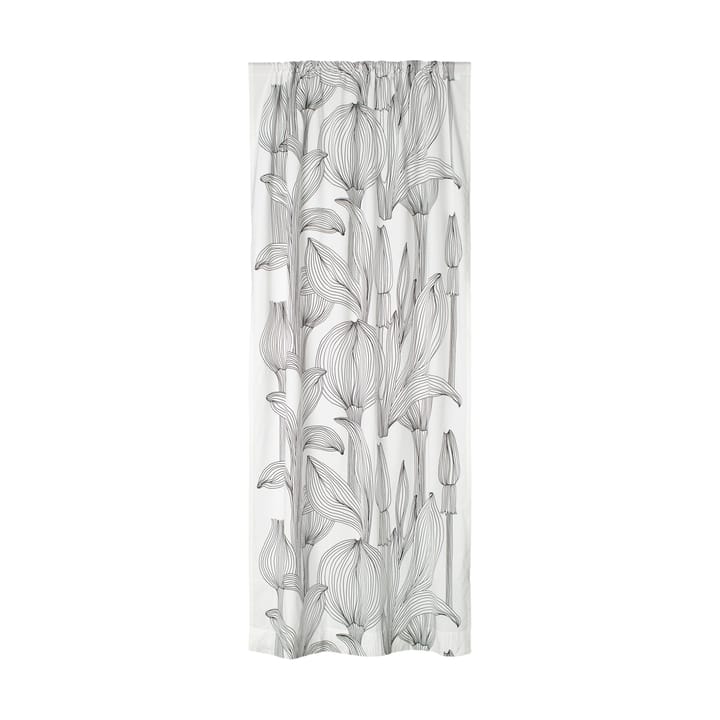 Kukat Puhkeavat gardinlängd 135x245 cm - White-black - Marimekko