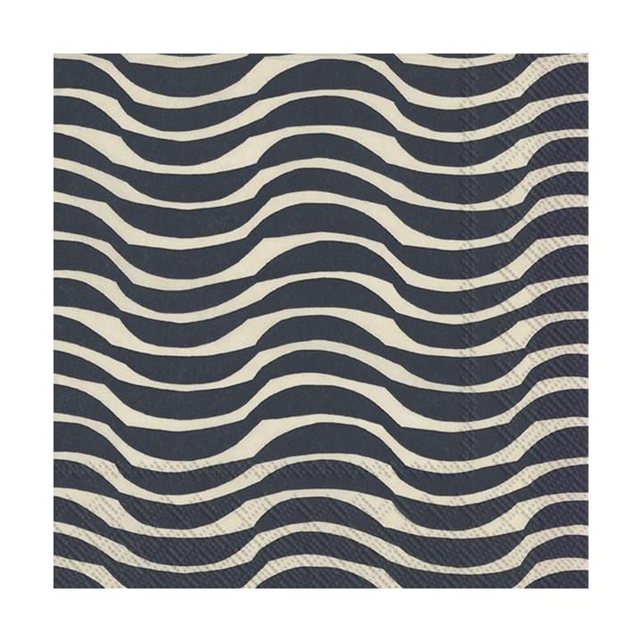 Palko servett 33x33 cm 20-pack - Cream-blue - Marimekko