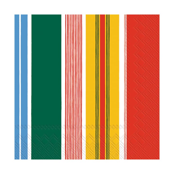 Paraati servett 33x33 cm 20-pack, Yellow-red Marimekko