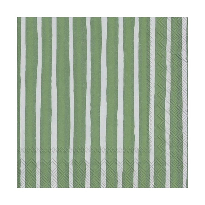 Piccolo servett 33x33 cm 20-pack, Green-grey Marimekko