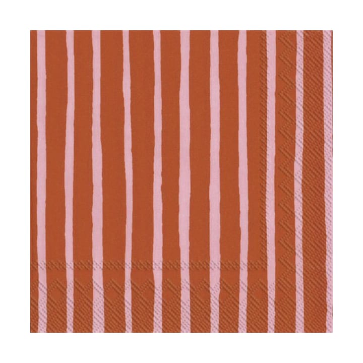 Piccolo servett 33x33 cm 20-pack, Pink-orange Marimekko