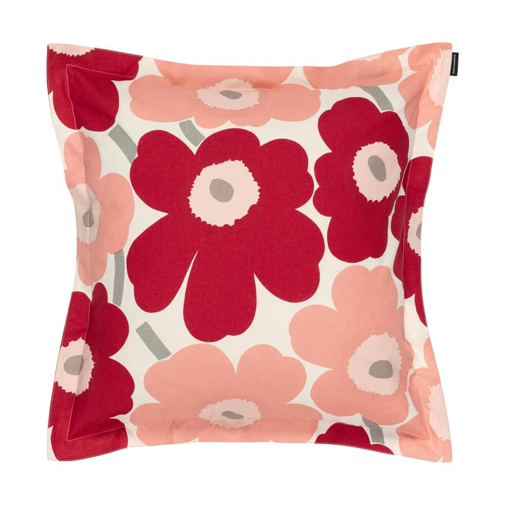 Pieni Unikko kuddfodral 50x50 cm, Dark cherry-rose Marimekko