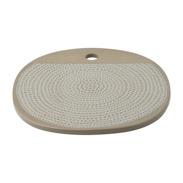 Siirtolapuutarha bricka Ø25 cm - terra-white - Marimekko