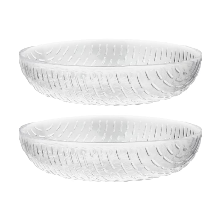 Syksy skål glas 2,5 dl 2-pack, Clear Marimekko