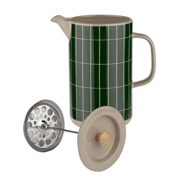 Tiiliskivi kaffepress 0,9 l - Terra-dark green - Marimekko