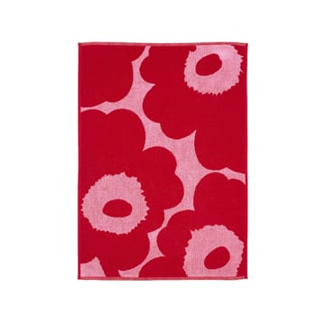 Unikko - pink/red, 50x70cm, handduk - Marimekko