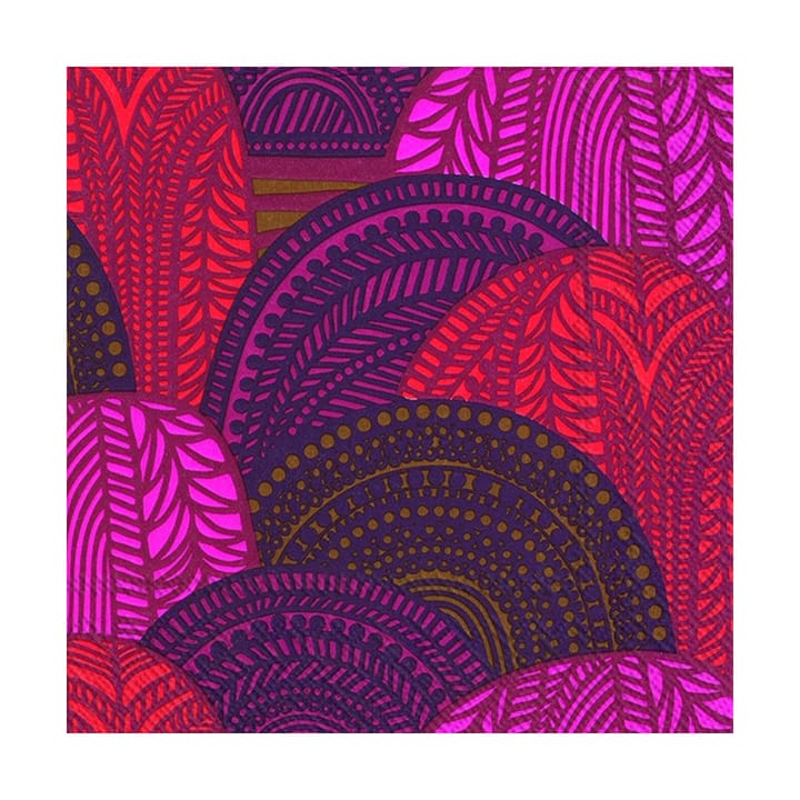 Vuorilaakso servett 33x33 cm 20-pack - Red - Marimekko