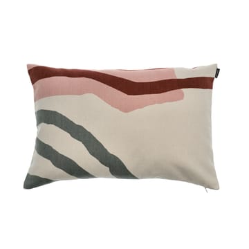 Vuosirenkaat kuddfodral 40x60 cm - Beige-grön-rosa - Marimekko